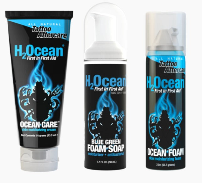 H2Ocean - Ultimate Tattoo Care Kit – Beehive worldwide Distro